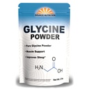 Glycin Powder (2 libry) - Promotes Restful Sleep, Muscle Energy and Strength, Memory and Cognition Support (Resealable Bag)