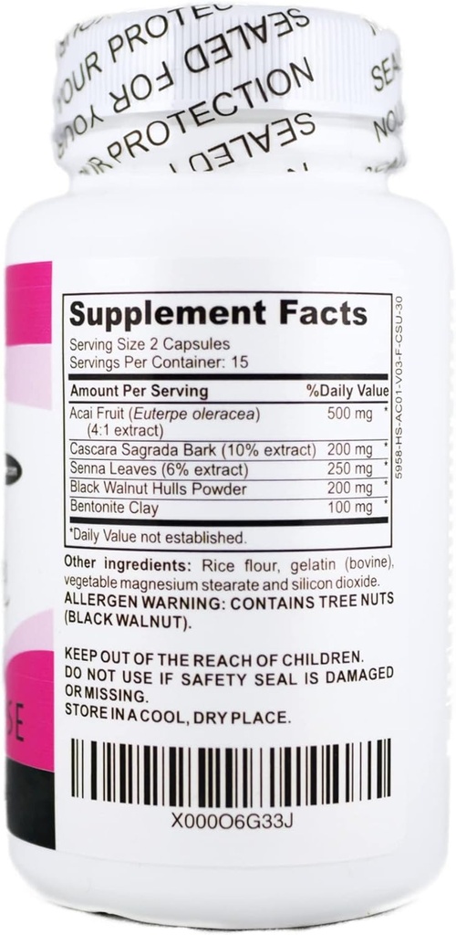 Skinny Jane Cleanse CLAS124; přírodní Wellness Supplement CLAS124; Detoxifikace pro zdravý systém CLAS124; Enhance Wells- being CLAS124; 15- Day Cleanse (30 Kapsle)