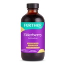 Další potravinová bezobratlá sirup pro imunitní podporu, Sambucus Elderberry dodatek, Denní bylinný imunitní systém Podpora pro děti a dospělé, gluten zdarma (8 Fl oz Elderberry Soothing Syrup)