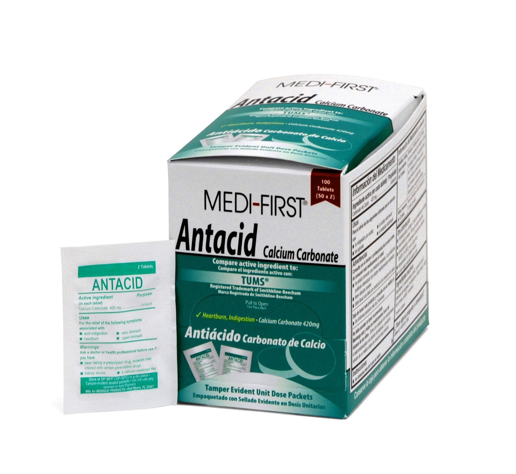 Medi- First 80233 Žvýkací mincovna tablety, 100 Počet