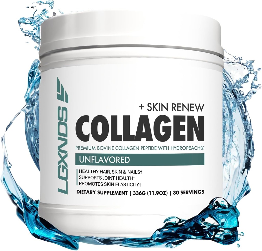 Kolagen Powder, Hydrolyzované Kolagen Peptidy, Grass- Fed, Non- GMO, Neochucené, 20g protein Per Serving, Podporuje pleť, vlasy, hřebíky, spony a gut zdraví, Keto & Paleo- Friendly, 30 Služebních