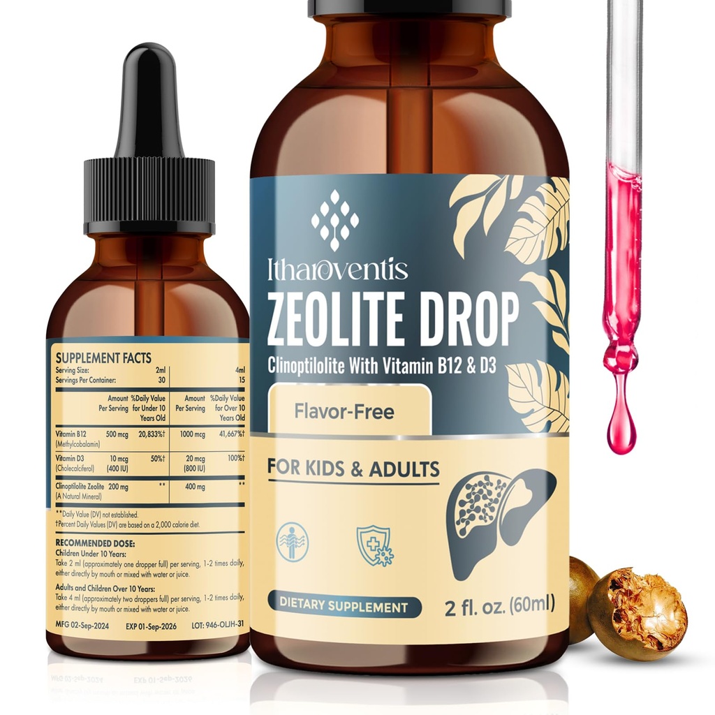 Zeolit Liquid Drops, 2 Fl Oz