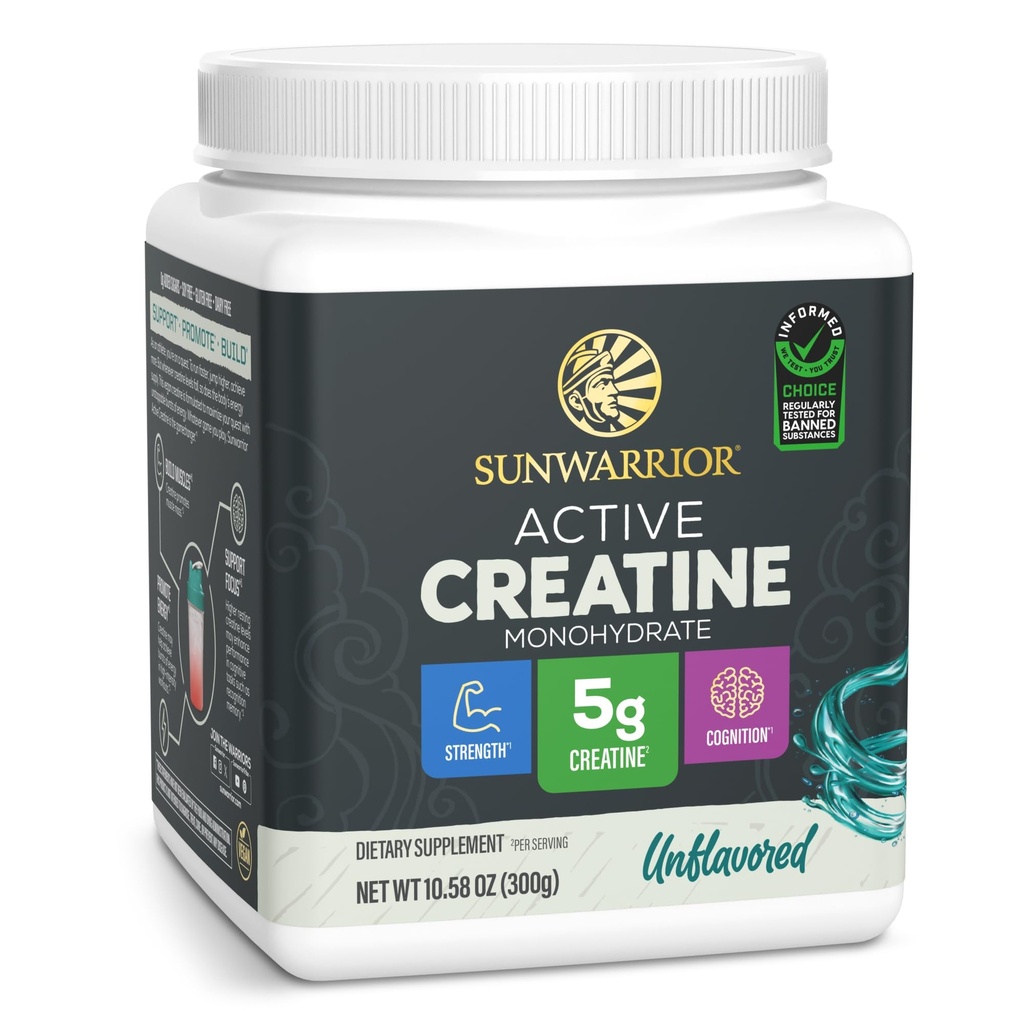 Creatin Monohydrát Prášek Mikronizovaný PreWorkout Recovery Dodatek 124; Podpora svalů budování sílu trénink Cotterning 124; Vegan & Keto Friendly Snadno Mixes (60 Serving) Neochucené Aktivní Creatin