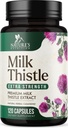 Mléko Thistle Extract - Játra čištění Detox & opravy Formule - Přírodní mléko Thistle se Silymarin Marianum & Pampelion Extract - Přírodní Bylinný doplněk pro zdraví jater - Made in USA - 120 Kapsle