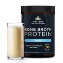 Starověké nutriční trava Fed, Cage Free, Bone Broth Protein Powder, 20g Protein, Hydrolyzované kolagen Peptides, Keto & Paleo Friendly, Podporuje společné, Gut zdraví, Vanilla, 20 Služeb
