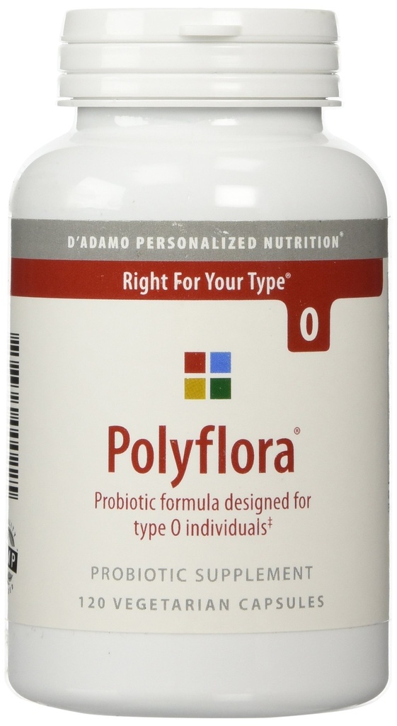 D 'Adamo Personalised Nutrition Polyflora O, 120 Počet