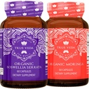 True Veda Boost Bundle USDA organické 124; Multi-Award-Vítězný 124; Boswellia Serrata 124; Moringa Kapsle