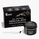Sayan Pure Authentic Altai Shilajit Resin - 15 Grams, 2 Month Supply - Vysoká účinnost Organic Fulvic Acid Dodatek pro ženy a muže na podporu imunitního systému, Energie, & Detox - Vegan, Non- GMO