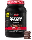 Muscletech Whey Protein Powder (Mléčná čokoláda, 2 libry) - Nitro- Tech Ultimate Muscle Building Formule with Syley Protein Isolate - 30g proteinu, 3g Creatine & 6.8g BCAA - Balení May Vars