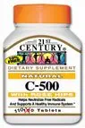 21. století C 500 Mg s Rose Hips tablety, 110 Počet (balení po 2)