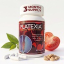 Platexie s 3 000 FU Nattokinázou NSP-2-90 Vegan Kapsle - May Support Blood Circulation - Non- GMO & Kosher - 1 kapsle / den, 3- měsíční dodávka