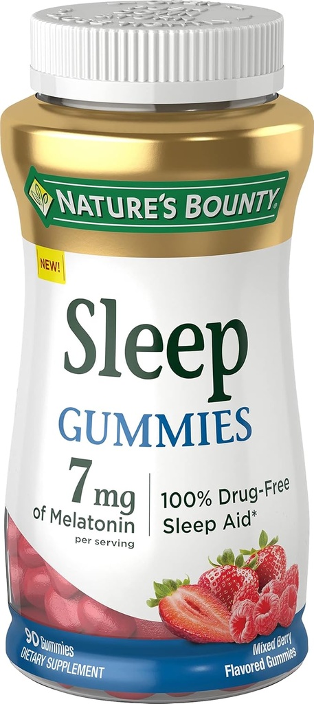 Příroda 's Bounty Sleep Gummies, 90 hrabě