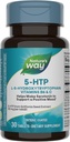 Nature 's Way 5-HTP, L-5-Hydroxytryptofan, Napomáhá Serotoninu podporovat pozitivní vzhled *, Vitamin B6, Vitamin C, Griffonia Bean Extract, 30 Tablety (Balení květen Vary)