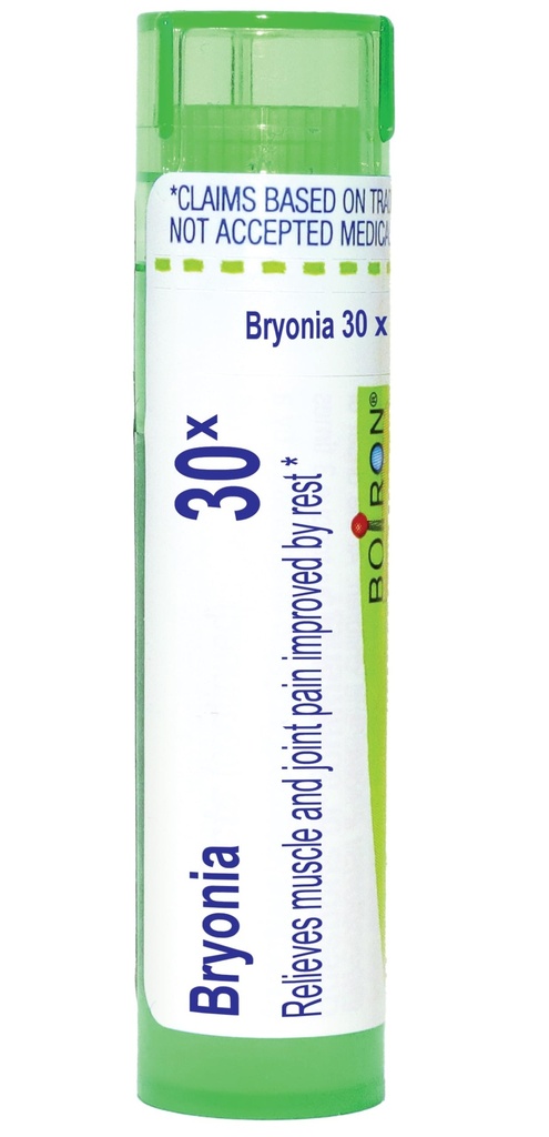 Boiron Bryonia 30X Homeopatická medicína pro svalovou a společnou bolest - 80 Pelet