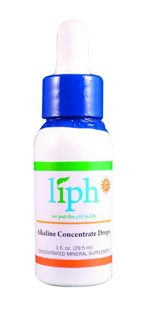 Liph Solutions Ultimate Ph Balance - 1 oz. Kapátko Alkalický tekutý oxid křemičitý minerální koncentrát