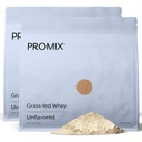 ProMix Nutrition Whey Protein Powder, Neochucený - Grass- Fed - The Post Workout Fitness & Nutrition Shakes, Smoothies, Pečení & Vaření recepty - Gluten- Free & Keto- Friendly - 5 liber (Balení po 2)