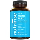 Nutrise Glucosamine Chondroitin Quercetin & MSM s kurkumin 2100mg Triple Strength Joint Supplement for Women & Men with Boswellia & Bromelain, Gluten Free, Non GMO, 90 Count