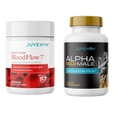 Juvenon BloodFlow-7 Příplatek oxidu dusnatého s nitrosiginem + Alpha Gold Male