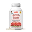 ANDREW LESSMAN Ultimate Friendly Flora Probiotic 60 Kapsle - 25 miliard CFU, Komplexní míchání pěti probiotických drážek, Výkonná imunitní a stravitelná podpora. Probiotika pro ženy nebo muže