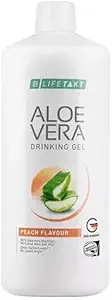 LR Lifetakt Aloe Vera Pití Gel Peach Peach Péče o zdraví Ženy pít každý den přírodní léčba - 1000 ml. / 33, 3 fl.oz