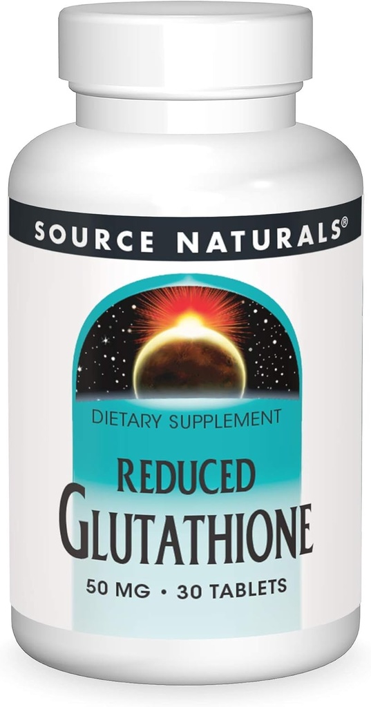Zdroj Naturals Glutathione, dodatek pro podporu jater, 50mg - 30 tablet