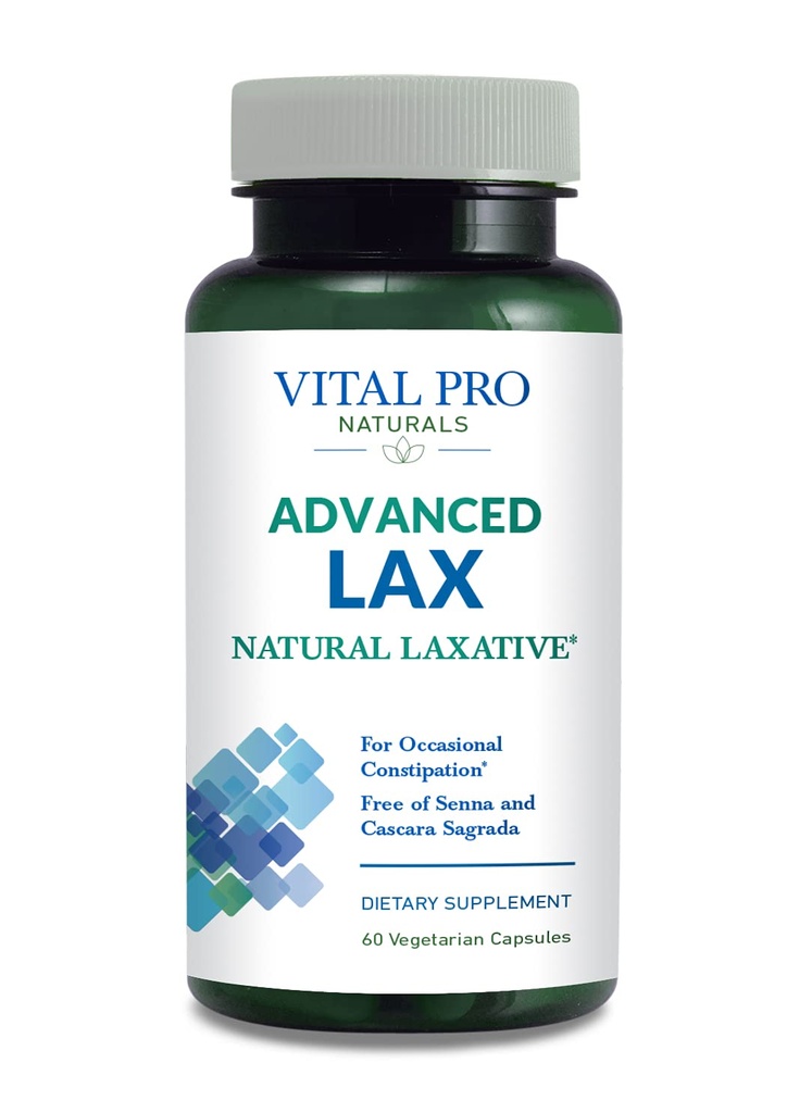 Vital Pro Naturals - Pokročilé Lax Přírodní Laxativní Formule 60 Kapsle