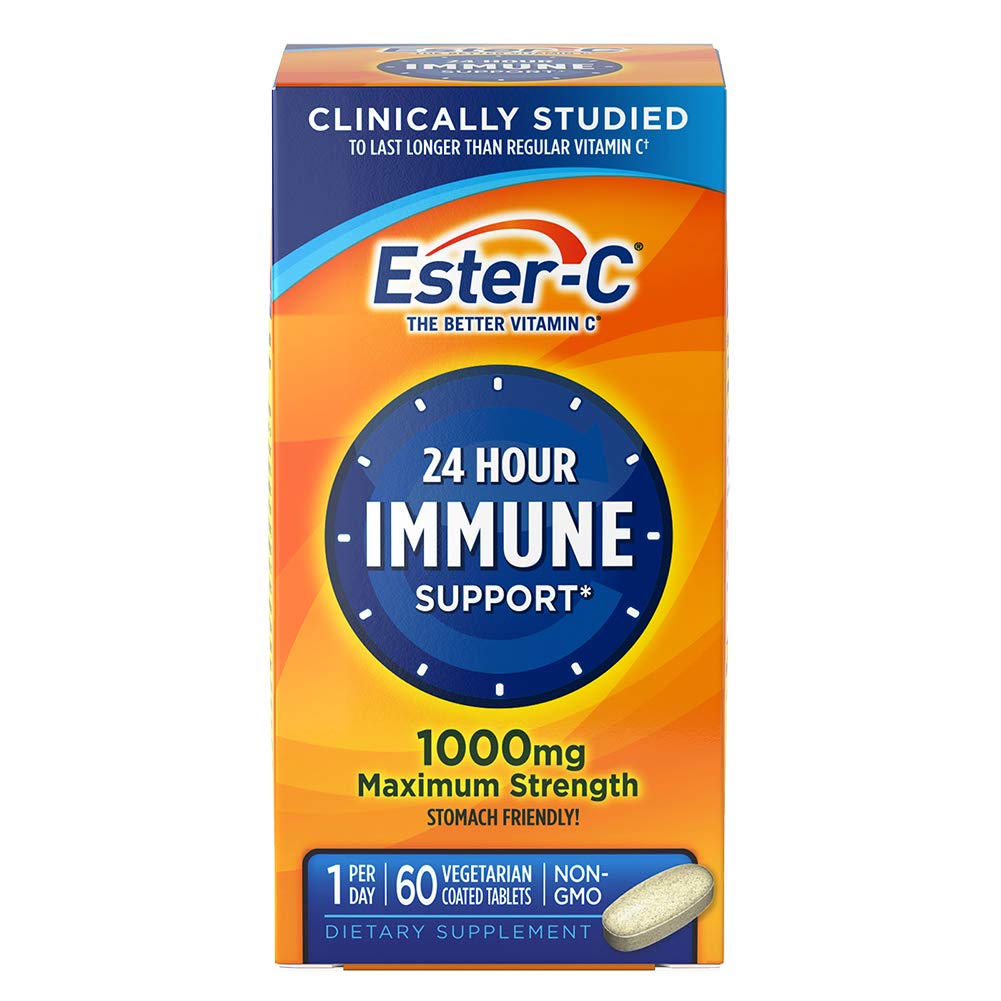 Ester- C Vitamin C, 1 000 mg, 60 potahovaných tablet (Balení květen Vary)