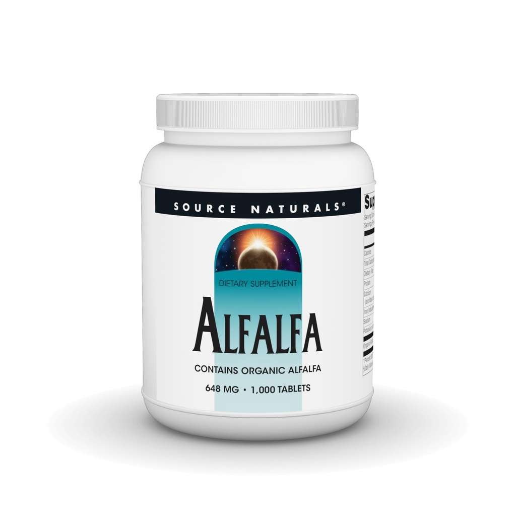 Zdroj Naturals Alfalfa 10 Grain Dietní dodatek - 1000 Tablety
