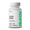 Nuray COQ10 100mg a vitamin E Žvýkací tablety - rychlé rozpuštění oranžové ochucené energetické doplňky - podporuje srdeční zdraví a jaterní funkce - 60 Počet, Vegetariáni, gluten zdarma