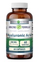Amazing Appendias Hyaluronic Acid 200 Mg Per Serving Capsule Doplněk 124; Non- GMO Acid 124; Gluten Free Acid 124; Made in USA (60 Počet)