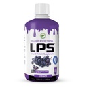 LPS Liquid Collagen & Whey Protein Supplement - Sugar- Free, Dye- Free, Non-GMO Drink - Hydrolyzované kolagen & Syrovátka Peptides podporuje zdravou pleť & vlasy pro muže & ženy, Grape, 32 fl oz