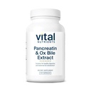 Vital Nutrients Pancreatin & Ox Bile Extract 500mg Př
