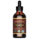 Ceylon Skořice Shop CinnaGold ™ Organic Ceylon Skořice (100% Certified) Dodatek, High-Potency Liquid Extract, 4 oz. - Super Antioxidant