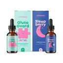 JoySpring SleepBerry Liquid Melatonin pro děti a Glutathione Liquid pro děti