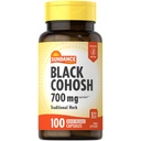 Sundance Black Cohosh 700mg FLA124; 100 Rychlé uvolnění Kapsle 124; Tradiční Herb FLA124; Non-GMO a gluten zdarma dodatek