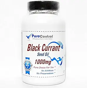 Černý rybízový olej 1000mg / / 180 Kapsle / / Čisté / / podle PureControl doplňky