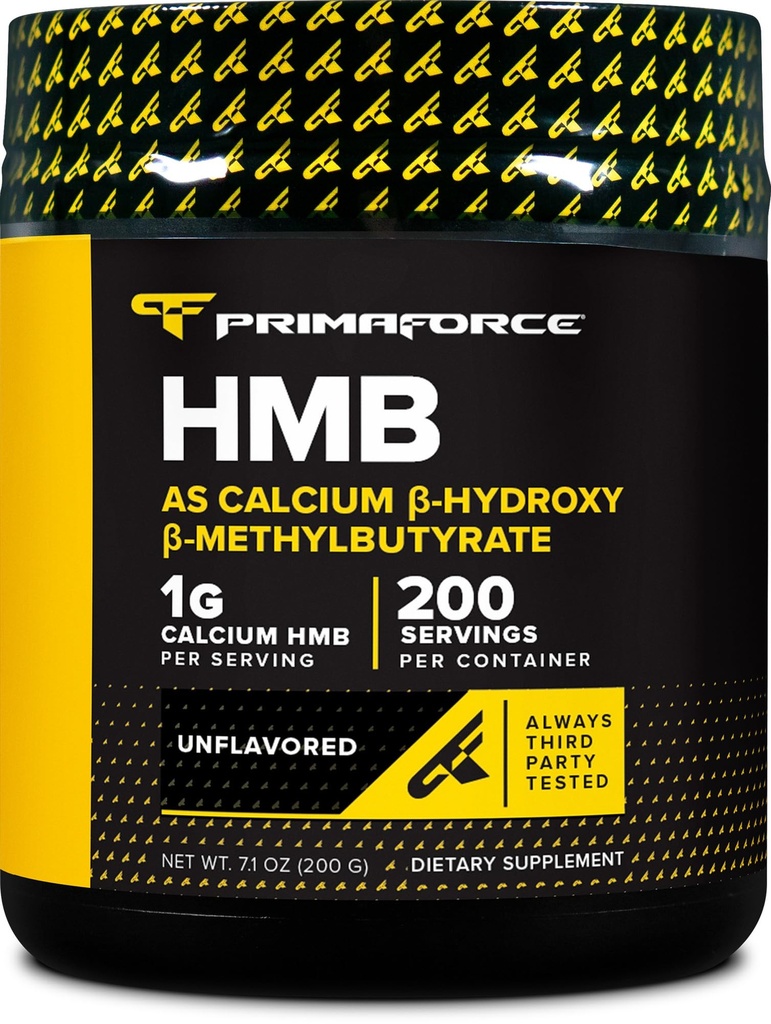 Primaforce HMB Supplement Powder (200g) (Neochucený) - čistý vápenatý beta- Hydroxy beta- methylbutát