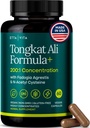 Potent Longjack - Tongkat Ali & Fadogia Agrestis dodatek pro muže & Womens Energy, T podpora, Lean Muscle Growth & Recovery, Hormonální bilance, Pre- cvičení s Vegan NAC Játra Detox & Cleanse