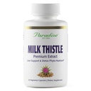 Paradise Byliny Mléko Thistle, Aktivní celý Spectrum Extract, Vegan, Non GMO, Gluten Free, 60 Vegetariánské kapsle
