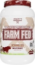 Axe & Sledge Farm Fed 100% syrovátkový protein izolát 124; 25g protein izolát 124; Nízký karb, nízký cukr, gluten zdarma 124; proteinový prášek pro muže a ženy 124; Keto 124; vyrobený v USA 124; 28 Podání, čokoládový mléčný koktejl