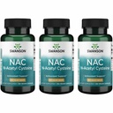 Swanson NAC - N- Acetyl Cystein - dodatek 600 mg 100 Kapsle (3 balení)