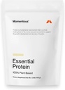 Momentous Essential Vegan Protein Powder - 20g Plant Based Protein - NSF Certified, Gluten- Free, Non- GMO, 20 Služeb pro základní každodenní použití, Vanilla Chai
