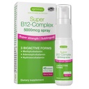 Igennus Triple Vitamin B12 Complex 5000mcg, Liquid Sublingual Spray, 45 Servings, Methylovaný methylkobalamin, Adenosylkobalamin & Hydroxokobalamin, vysoká síla a čisté, přírodní třešňový flavor, Vegan