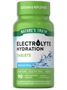Nature 's Truth Electrolyte Tablets S124; No Sugar S124; 90 Count S124; Vegan, Non-GMO & gluten Free Hydration Dodatek S124; S minerály