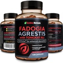 115,000mg Fadogia Agrestis s Tongkat Ali + BioPerine ® [Max Absorpce] - Podporuje Staminu, sílu, zaměření, svalové zdraví a zotavení, Drive & Performance - Non- GMO & Made in USA - 120 V Kapsle