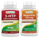 Best Naturals 5-HTP 50 mg & Magnesium Glycinate 425 mg