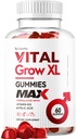 Vital Grow XL Mužské gumy - mužský výkon Gummies 1050MG Vital GrowXL Blend, Vital Growth Gummy Advanced Formule, 60 Gummies pro 1 měsíc