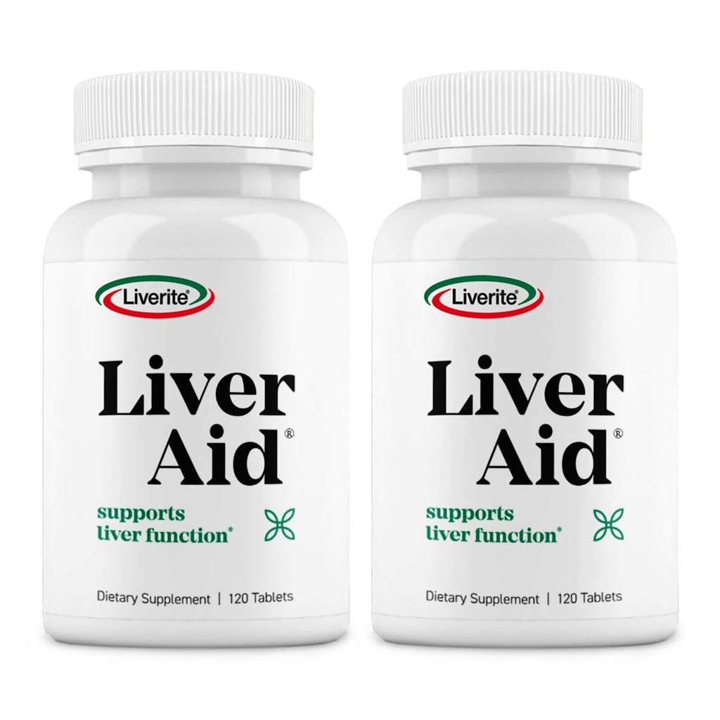 LIVERITE Jaterní pomůcka 2- balení 120 tablet (celkem 240ct) podporuje zdravou funkci jater, fyzickou energii a vitalitu.