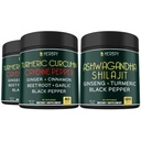 Bundle 7in1 Kurkumin kurkumin & 5in1 Ashwagandha Shilajit Dodatek