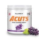 ALLMAX Nutrition AMINOCUTS (ACUTS), Amino- Charged Energy Drink s taurií, L- karnitin, Green Coffee Bean Extract, Grape, 30 Servings